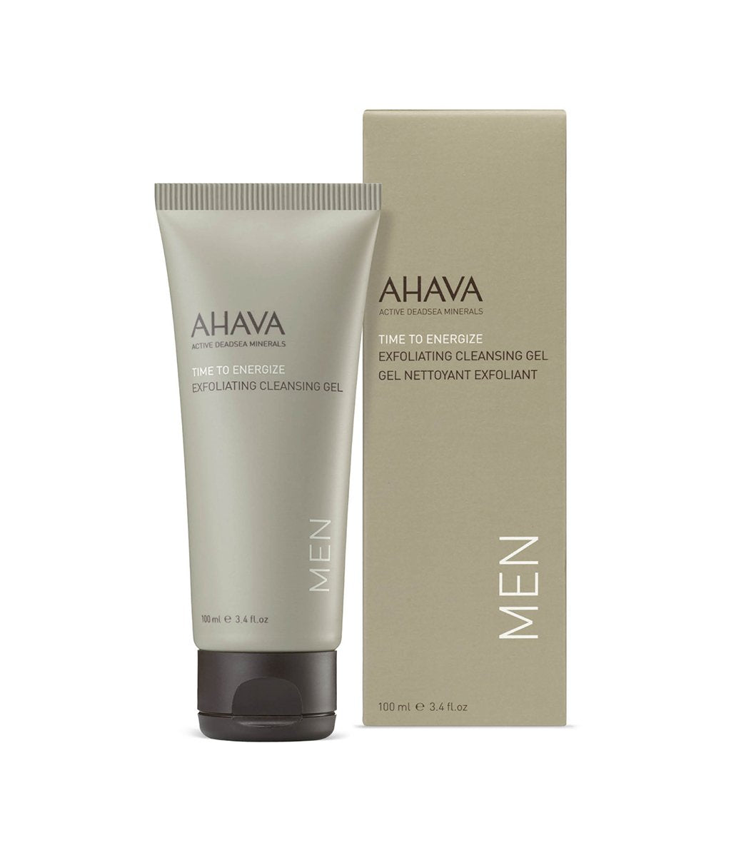 Gel de curățare exfoliant pentru bărbați AHAVA 100 ml