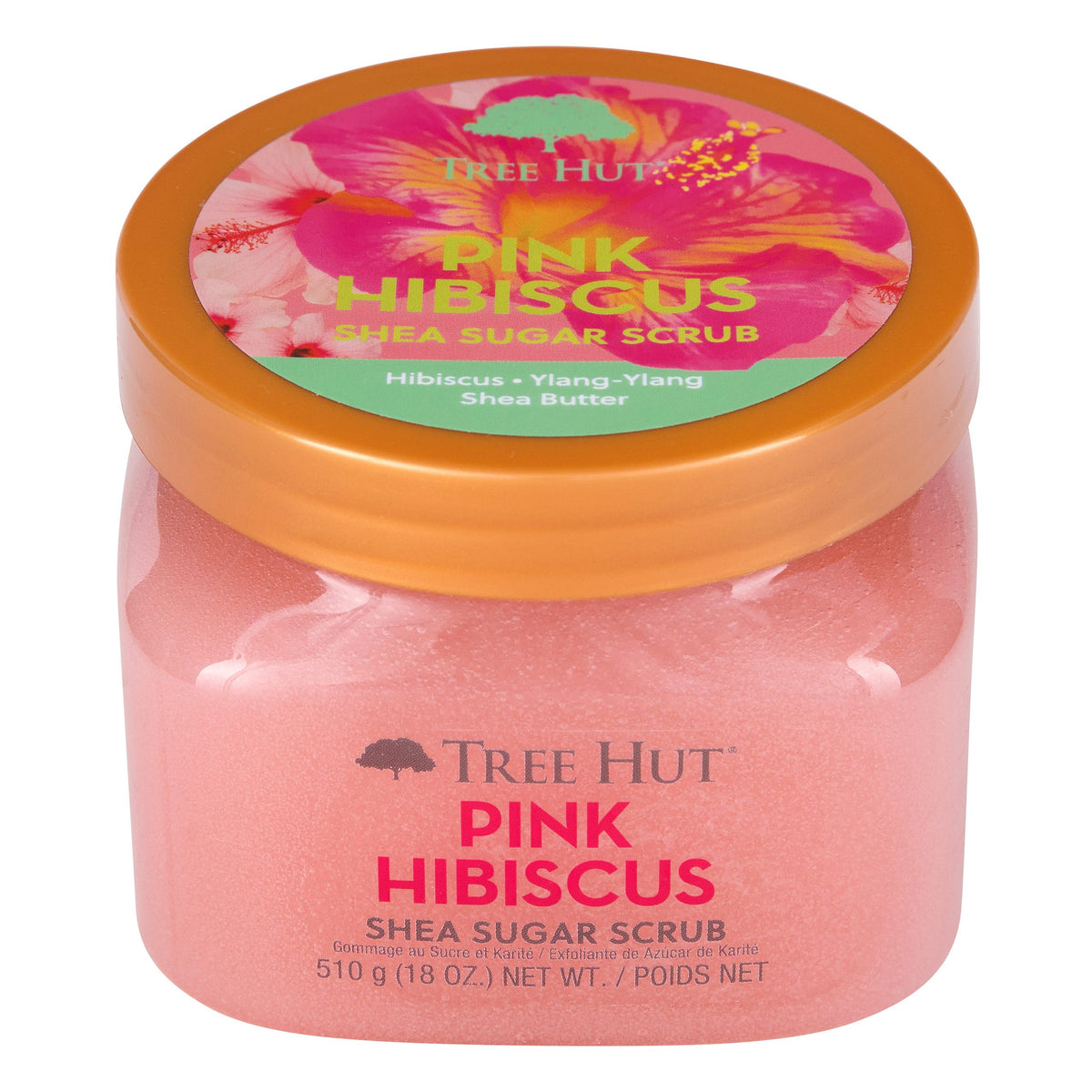 Tree Hut Pink Hibiscus exfoliant corp 510g