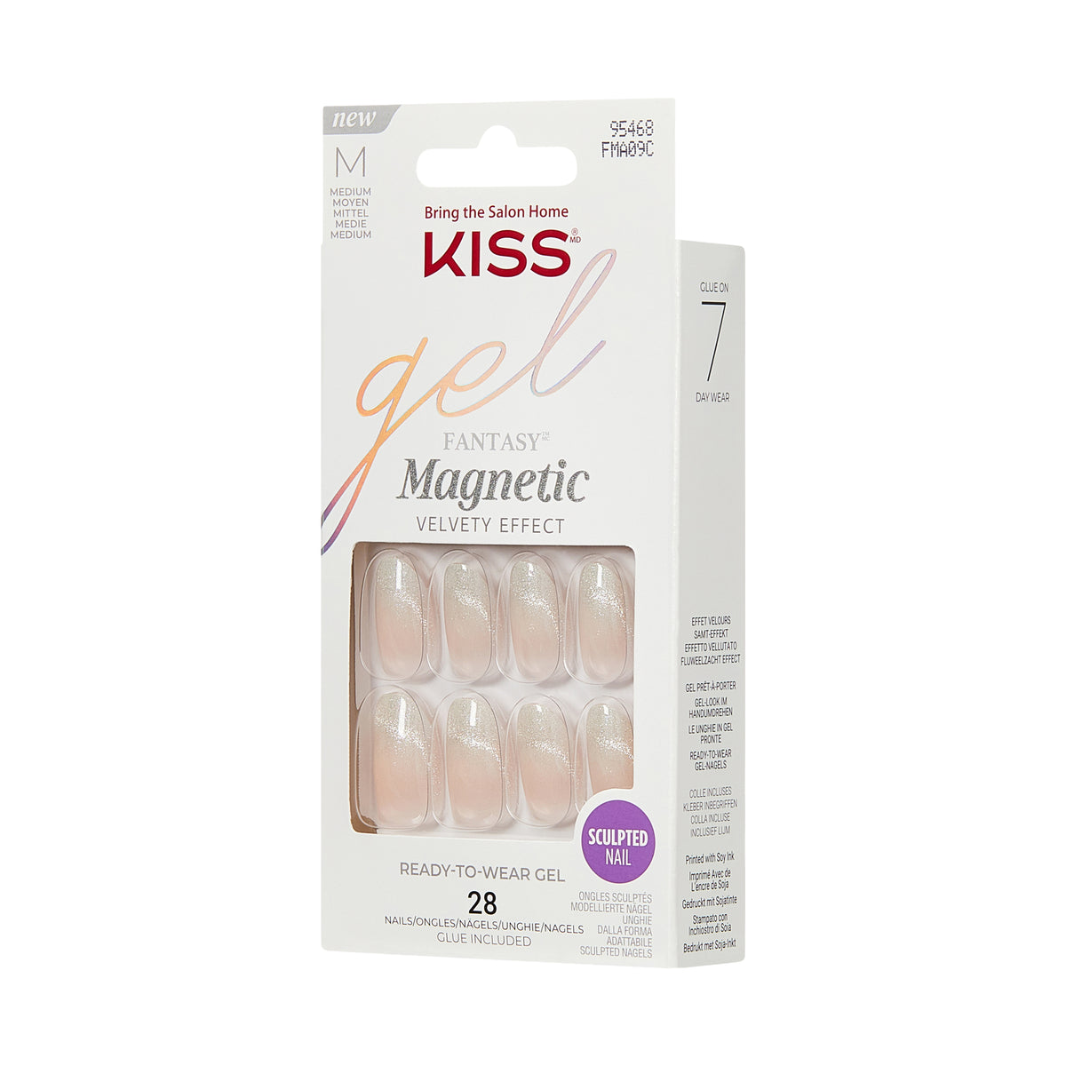 KISS - Unghii false Gel Fantasy Magnetic