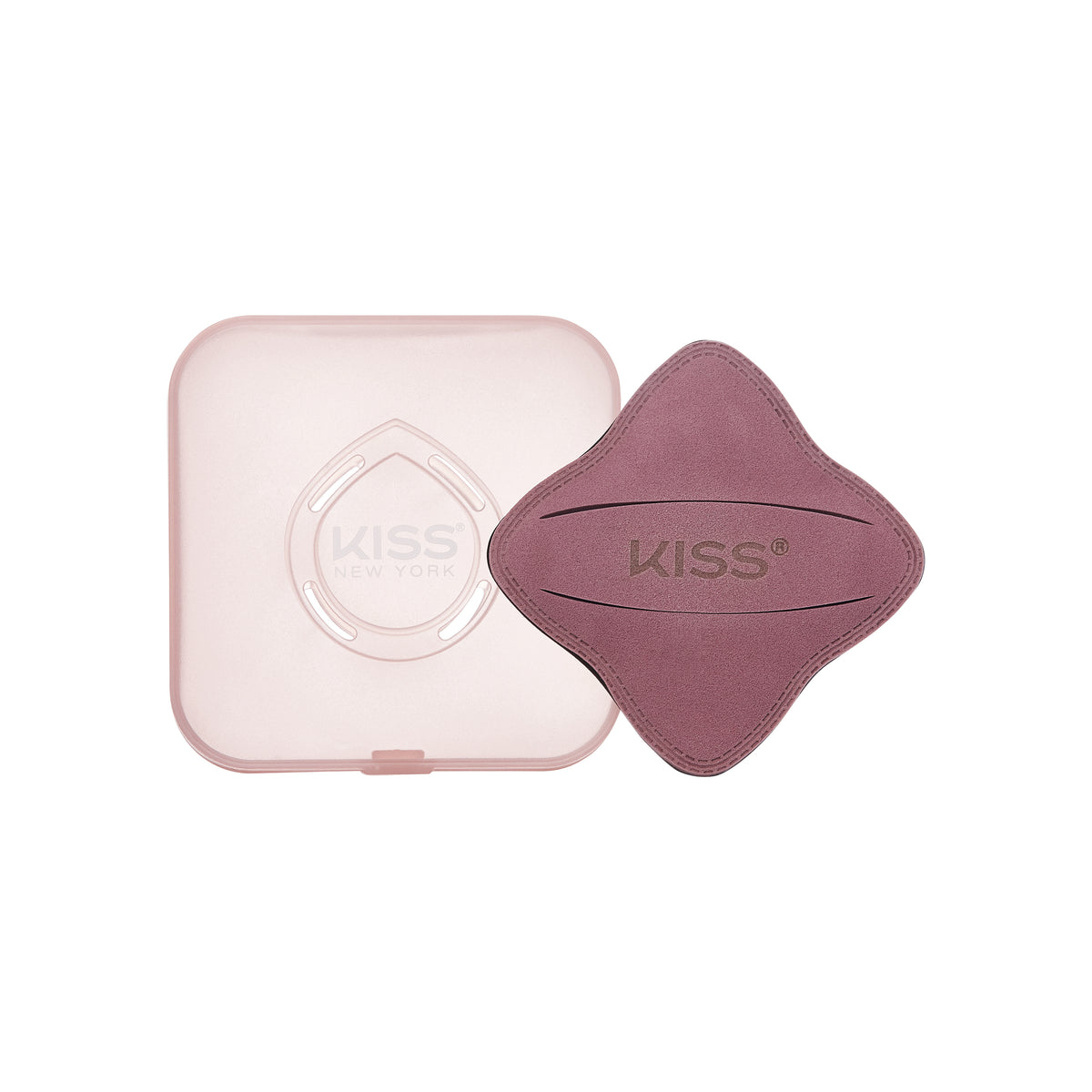 KISS - Puf pudra pentru machiaj Square case