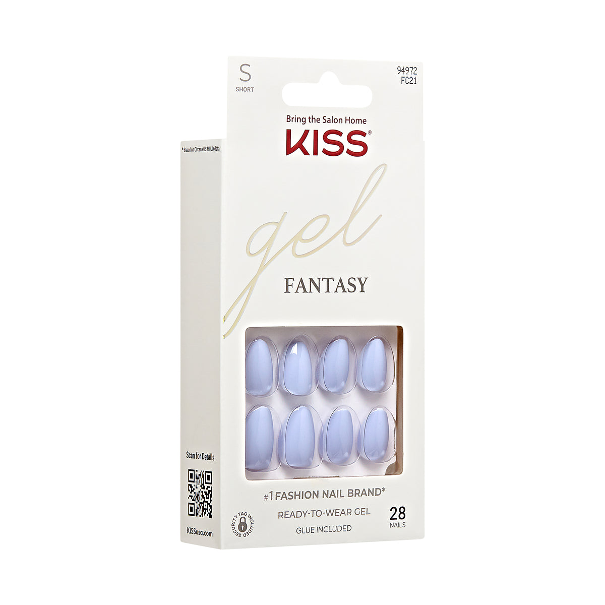 KISS - Unghii false Gel Fantasy Day1