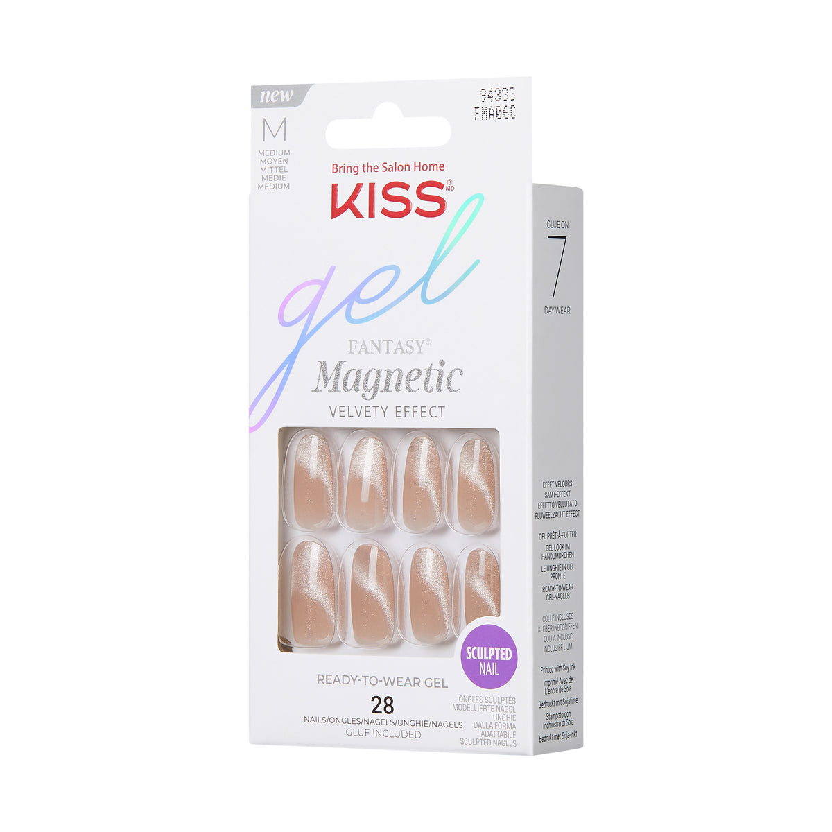 KISS - Unghii false Gel Fantasy Magnetic Drama