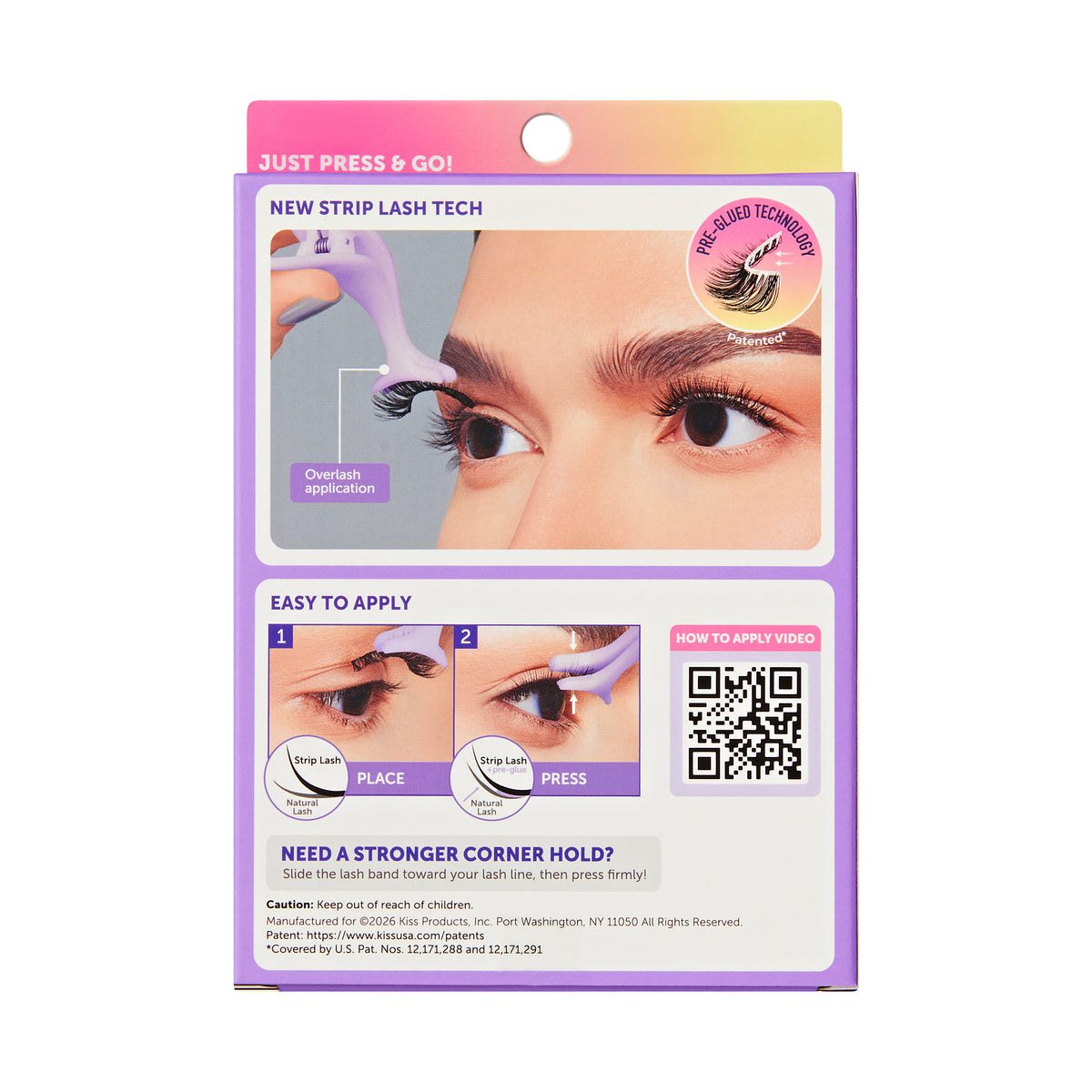 KISS - imPRESS Pre-glued Strip