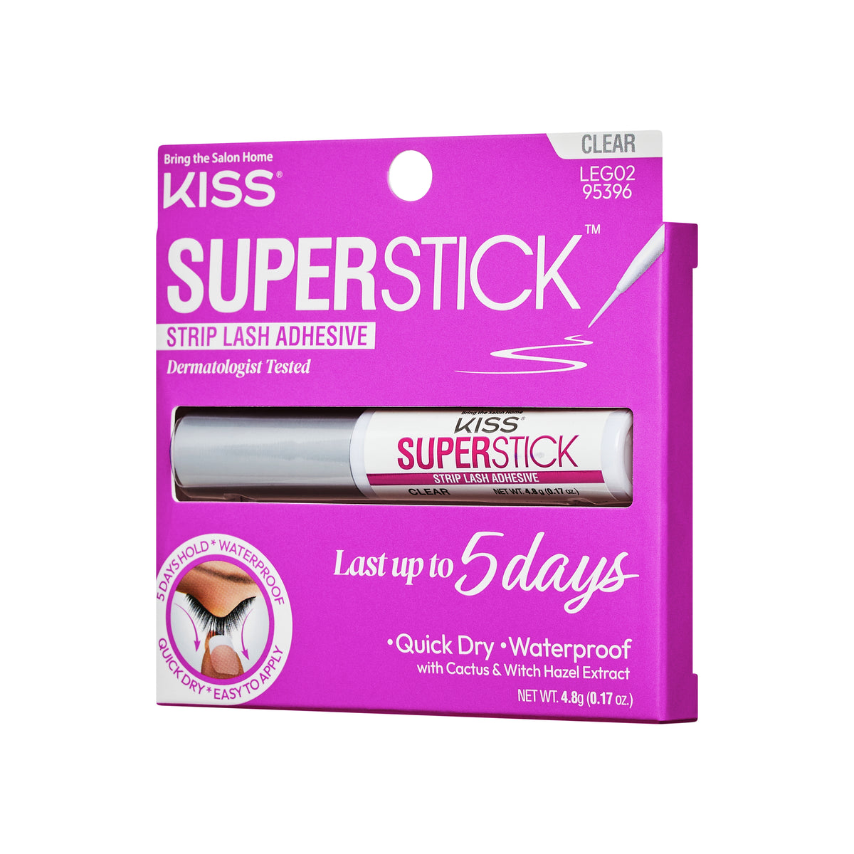 KISS - Adeziv Extended Wear Clear