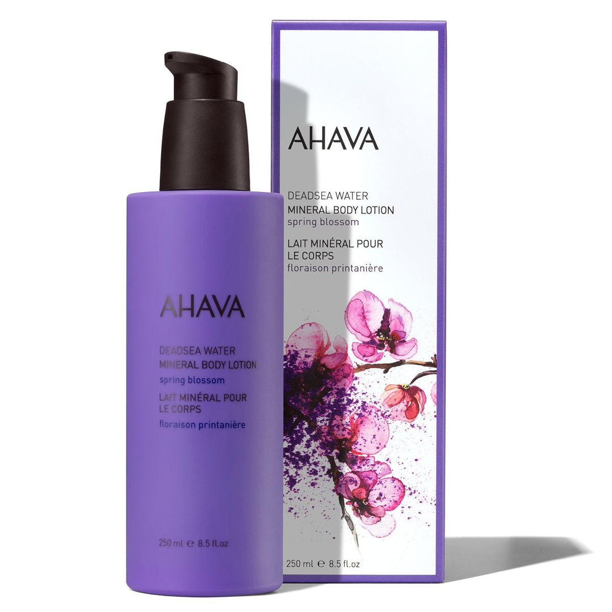 Lotiune de corp pe baza de minerale Spring Blossom Ahava, 250 ml