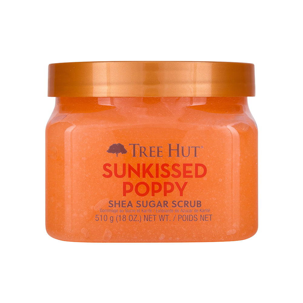 Tree Hut Sunkissed Poppy exfoliant corp 510g