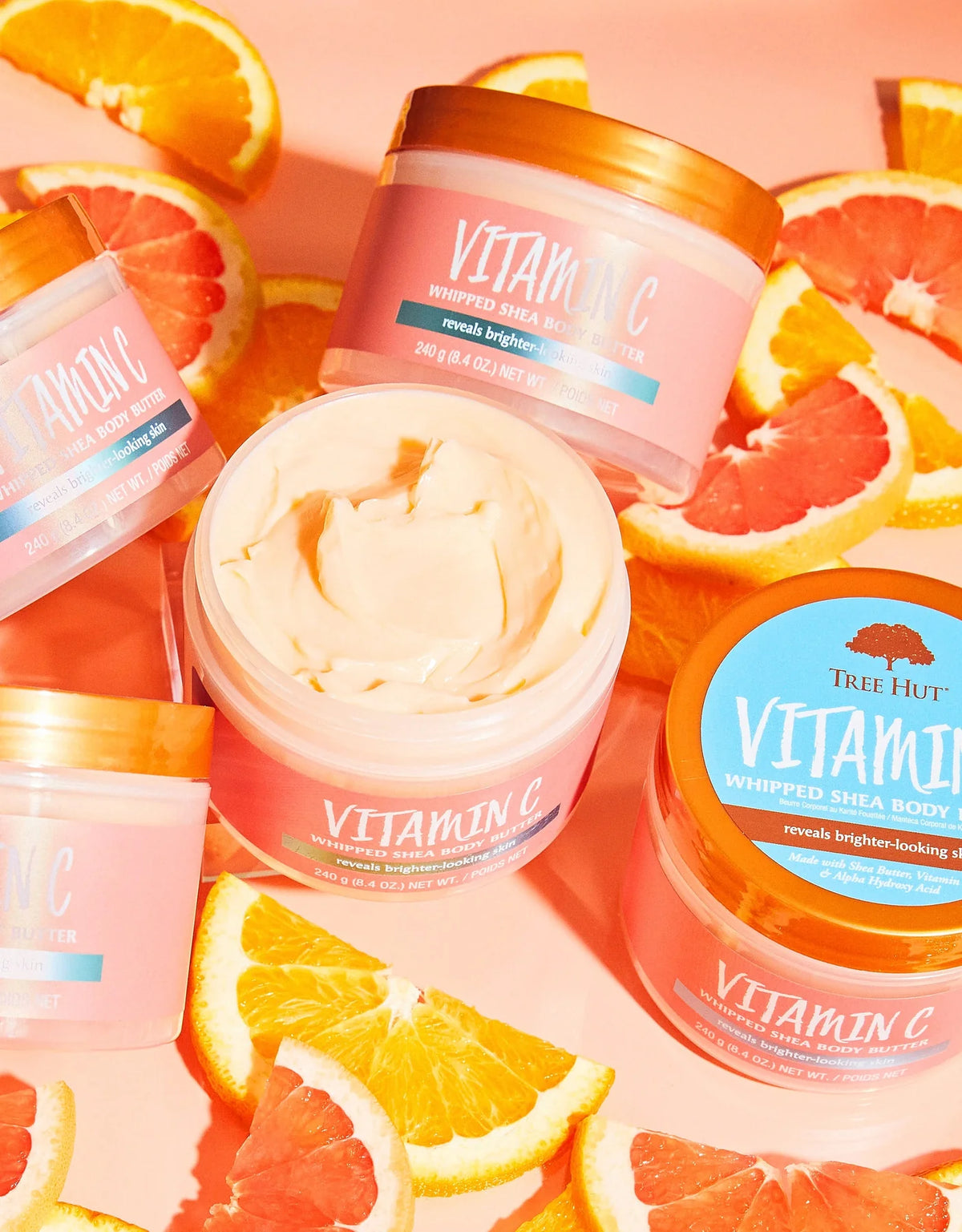 Tree Hut Vitamin C Whipped Body Butter unt de corp, 240g