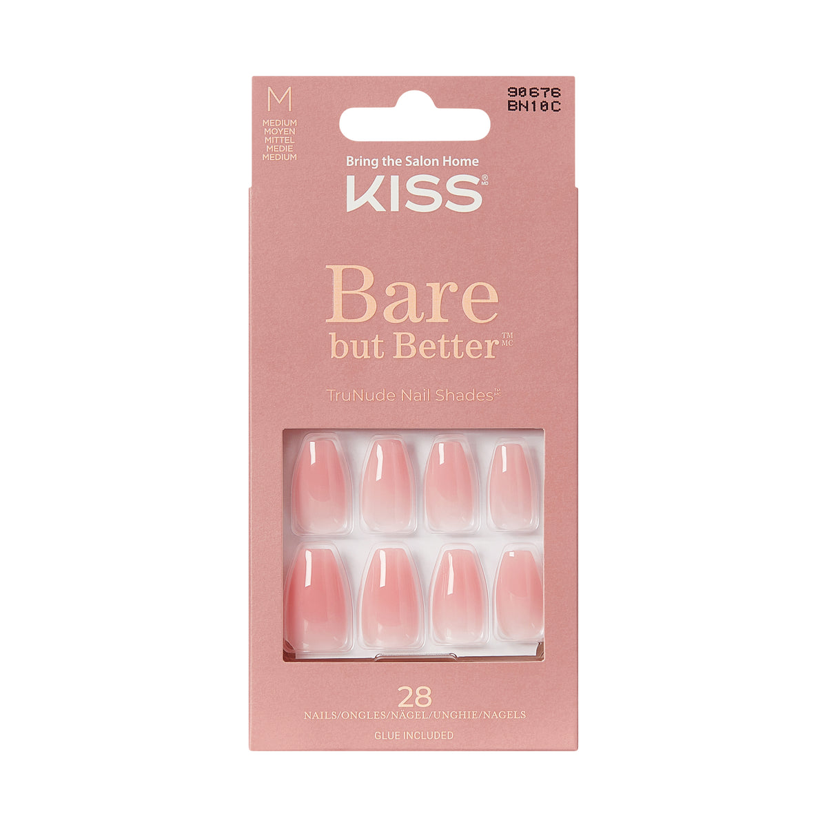KISS - Unghii false Bare-But-Better