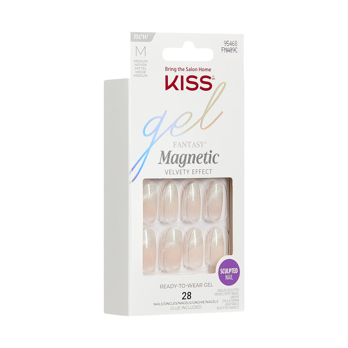 KISS - Unghii false Gel Fantasy Magnetic