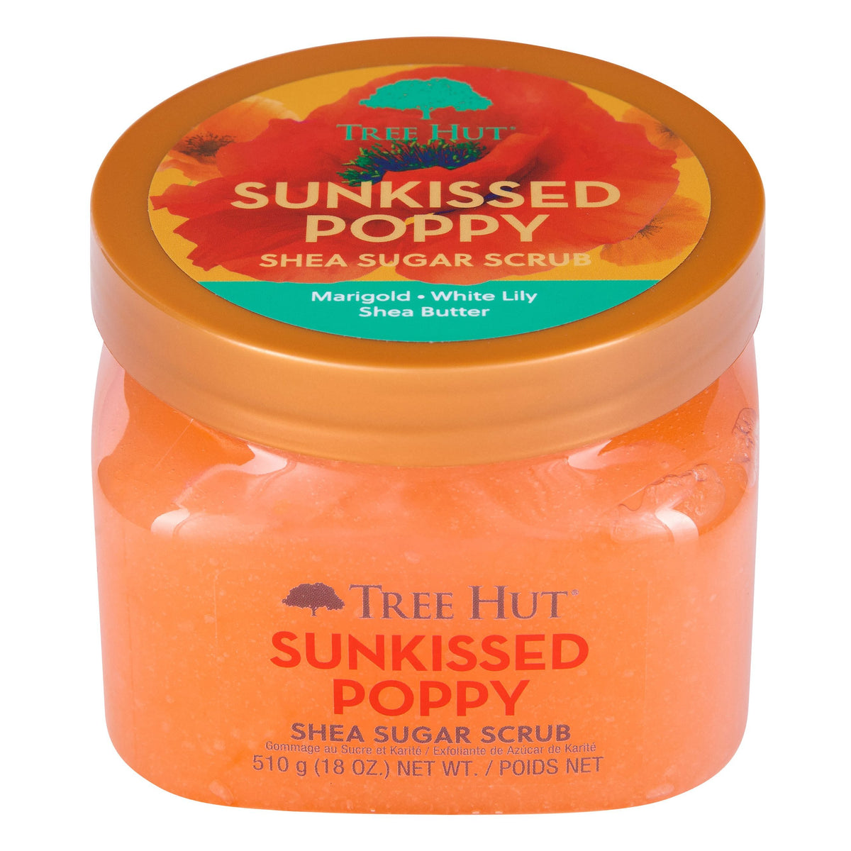 Tree Hut Sunkissed Poppy exfoliant corp 510g