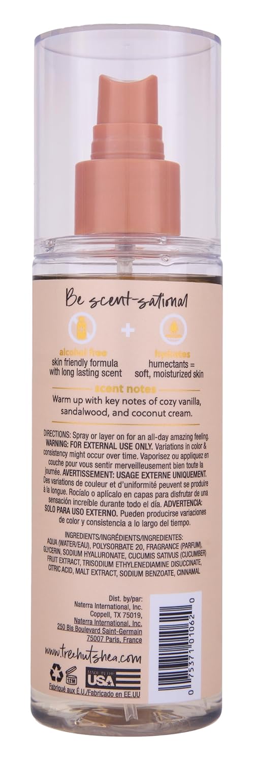 Tree Hut Fragrance Mist Vanilla 177ml