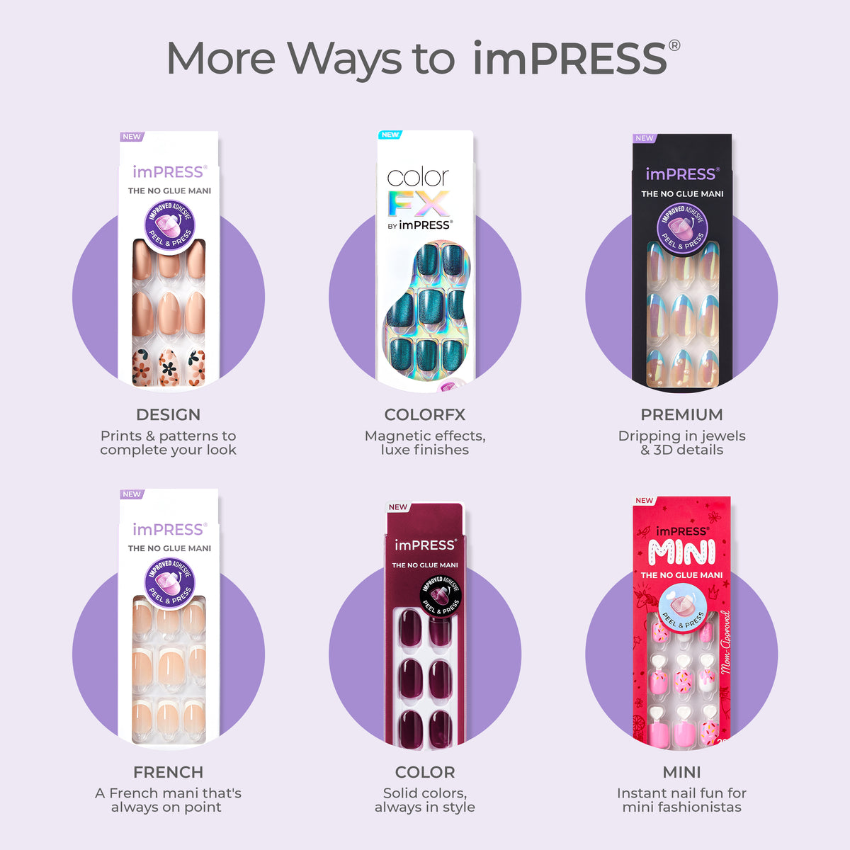 KISS - imPRESS Nails - Close