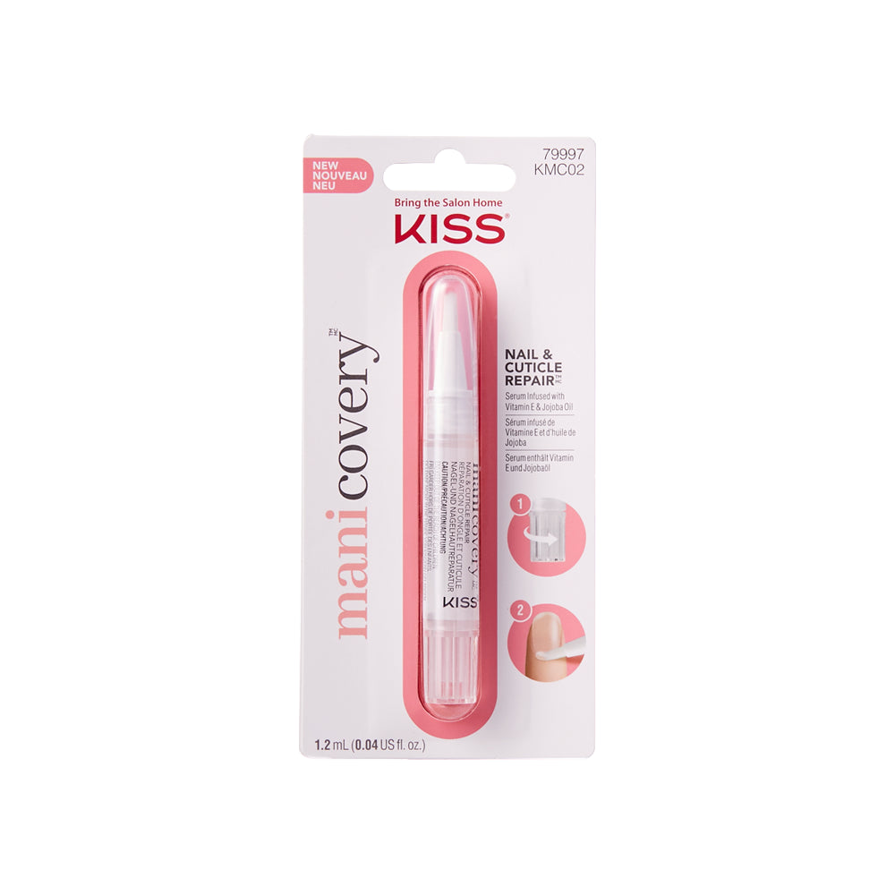 Kiss Manicovery Nail and cuticle serum ,ser reparator pentru unghii si cuticule 1.2 ml