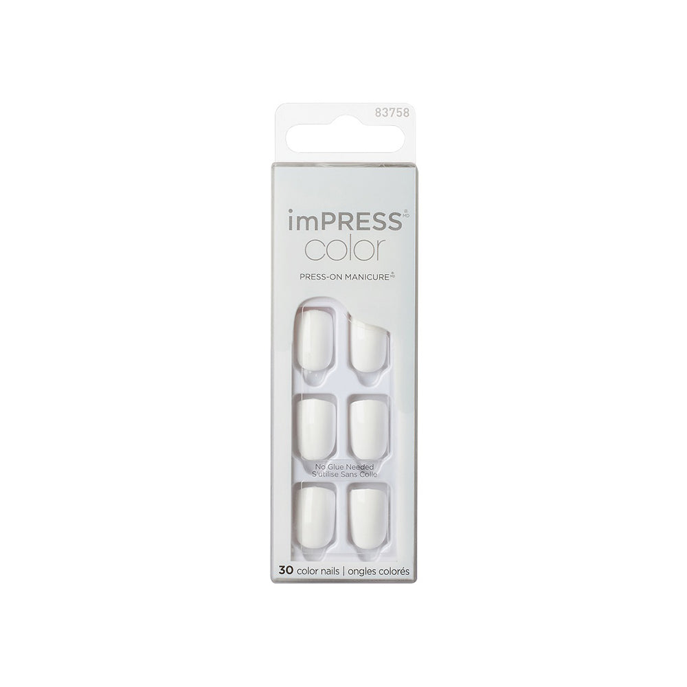 Unghii false imPress, lungime S, 30 bucati, Frosting