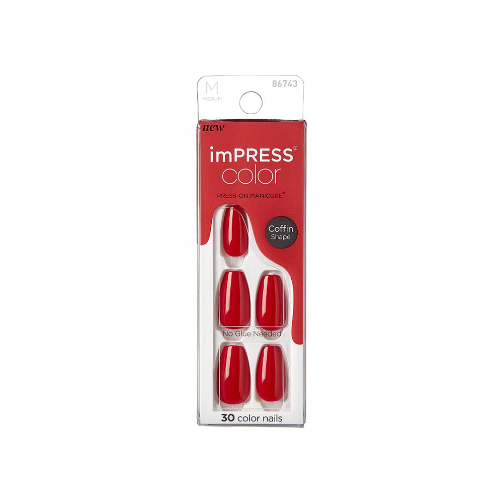 Unghii false imPress, lungime M, 30 bucati, Ready or Not