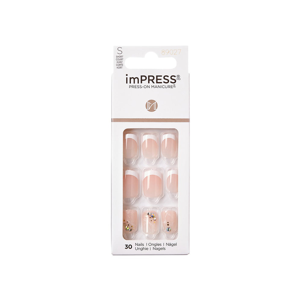 Unghii false imPress, lungime S, 30 bucati, My Worth