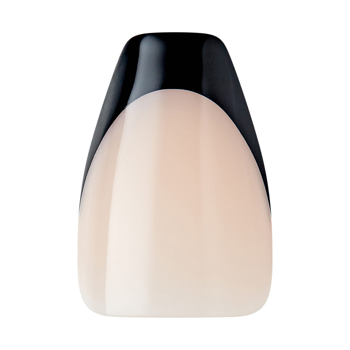 Unghii false Salon Acrylic French Color Flame, lungime S, 28 bucati