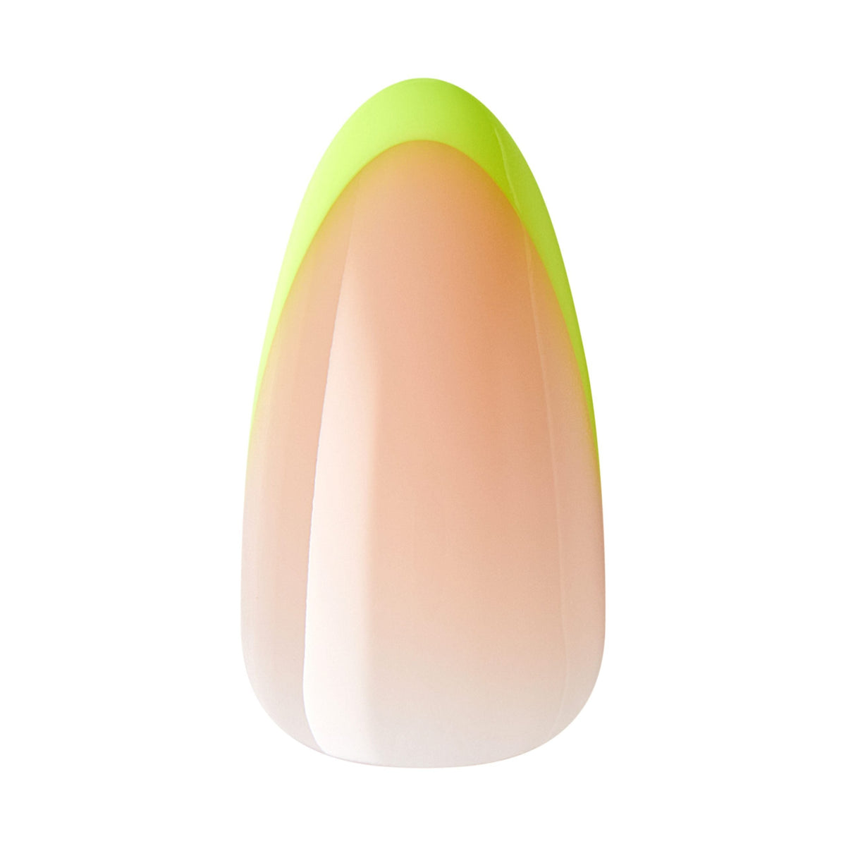 Unghii false Salon Acrylic French Color Hype, lungime M, 28 bucati