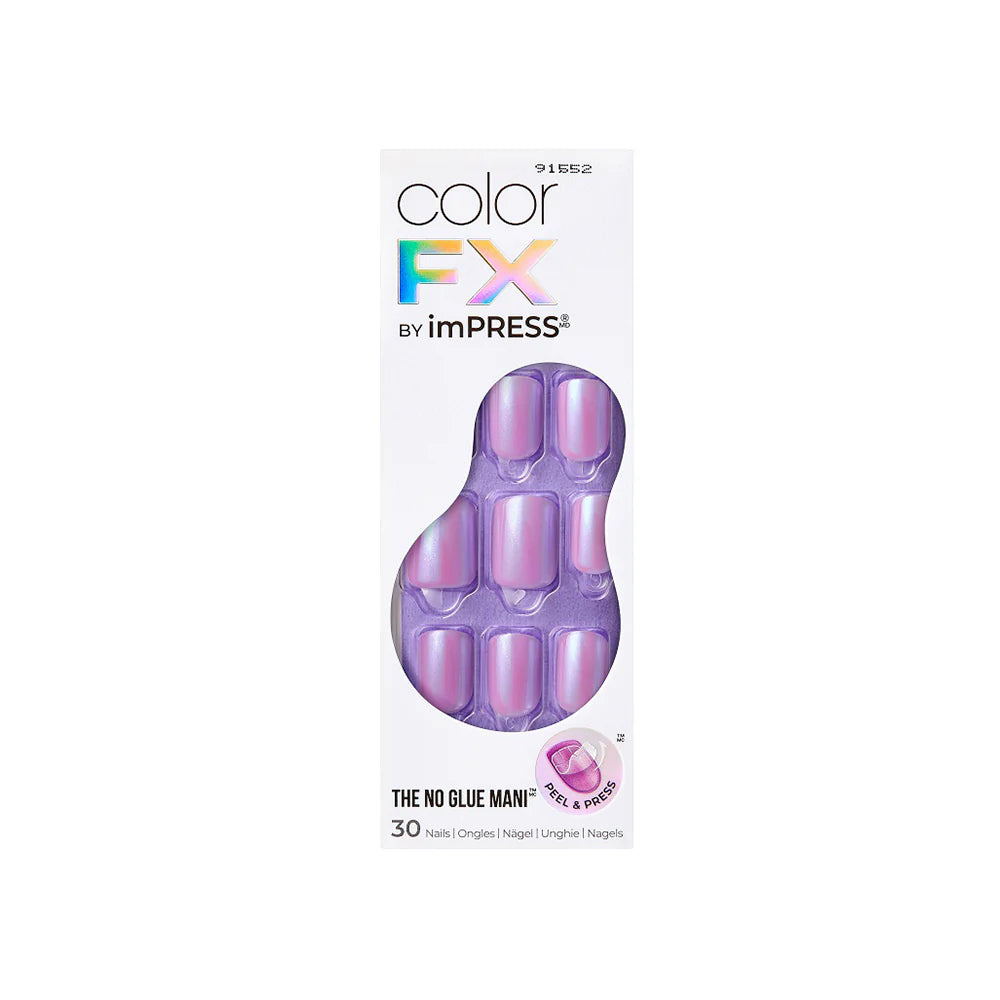 Unghii false ImPRESS Color Wonder, lungime S, 30 bucati