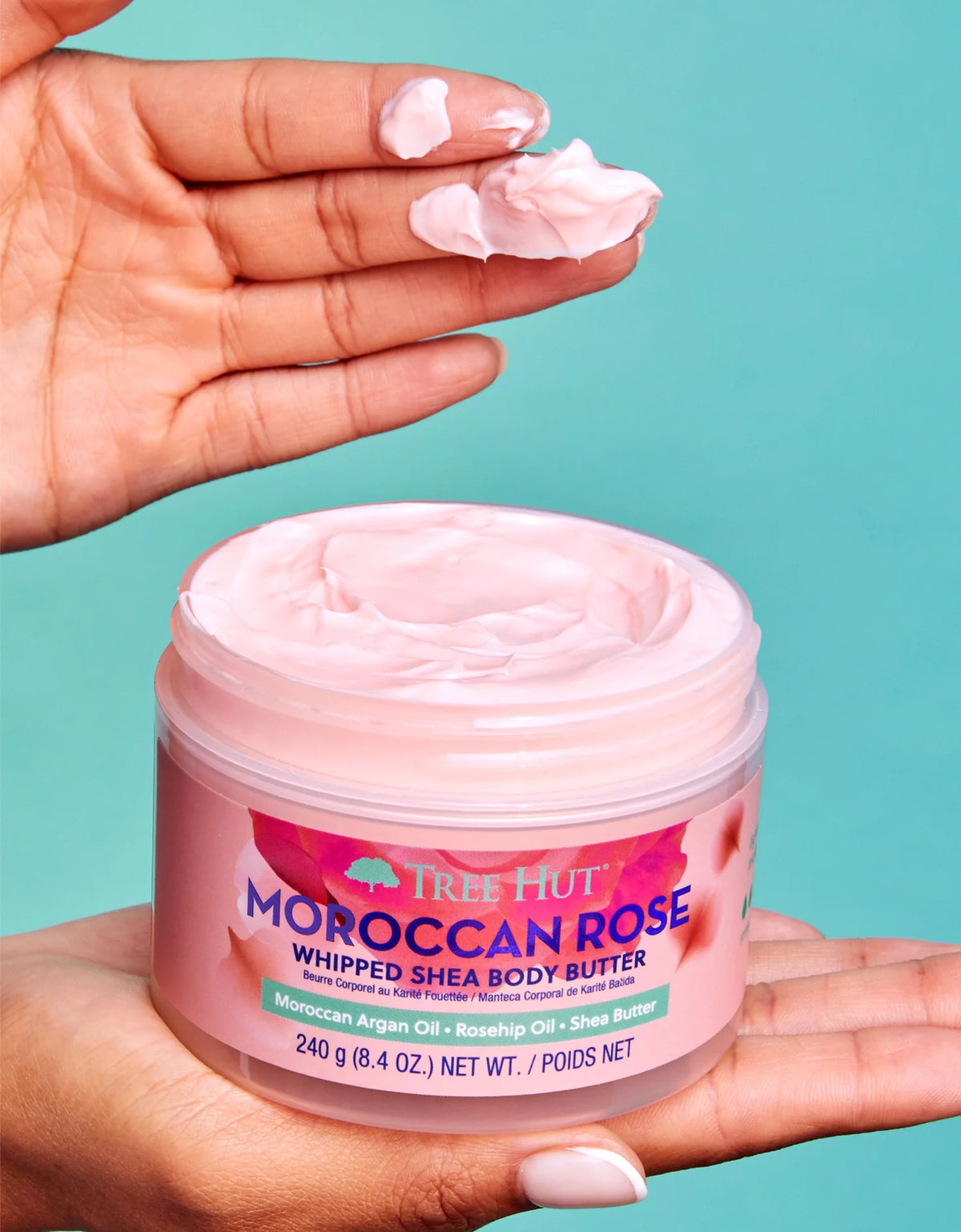 Tree Hut Moroccan Rose Whipped Body Butter unt de corp, 240g