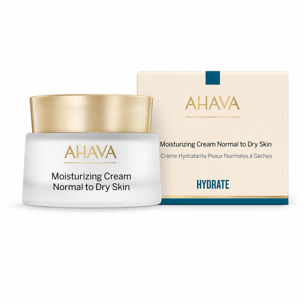 Crema hidratanta de zi pentru ten normal sau uscat Ahava, 50 ml
