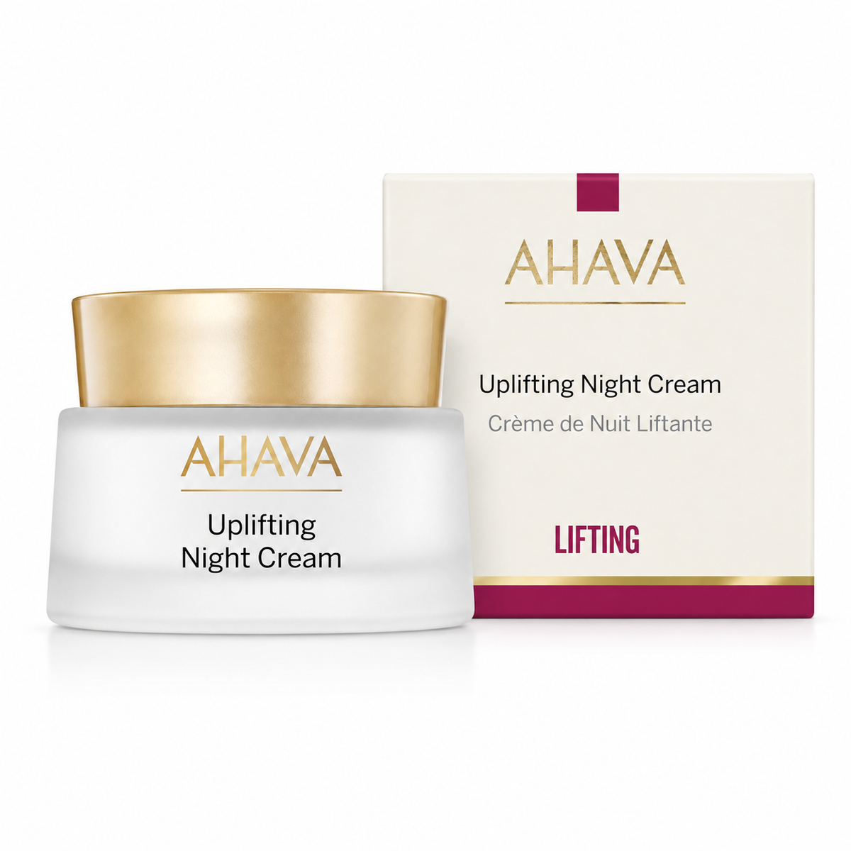 Crema de noapte cu efect de lifting Uplift Ahava, 50 ml