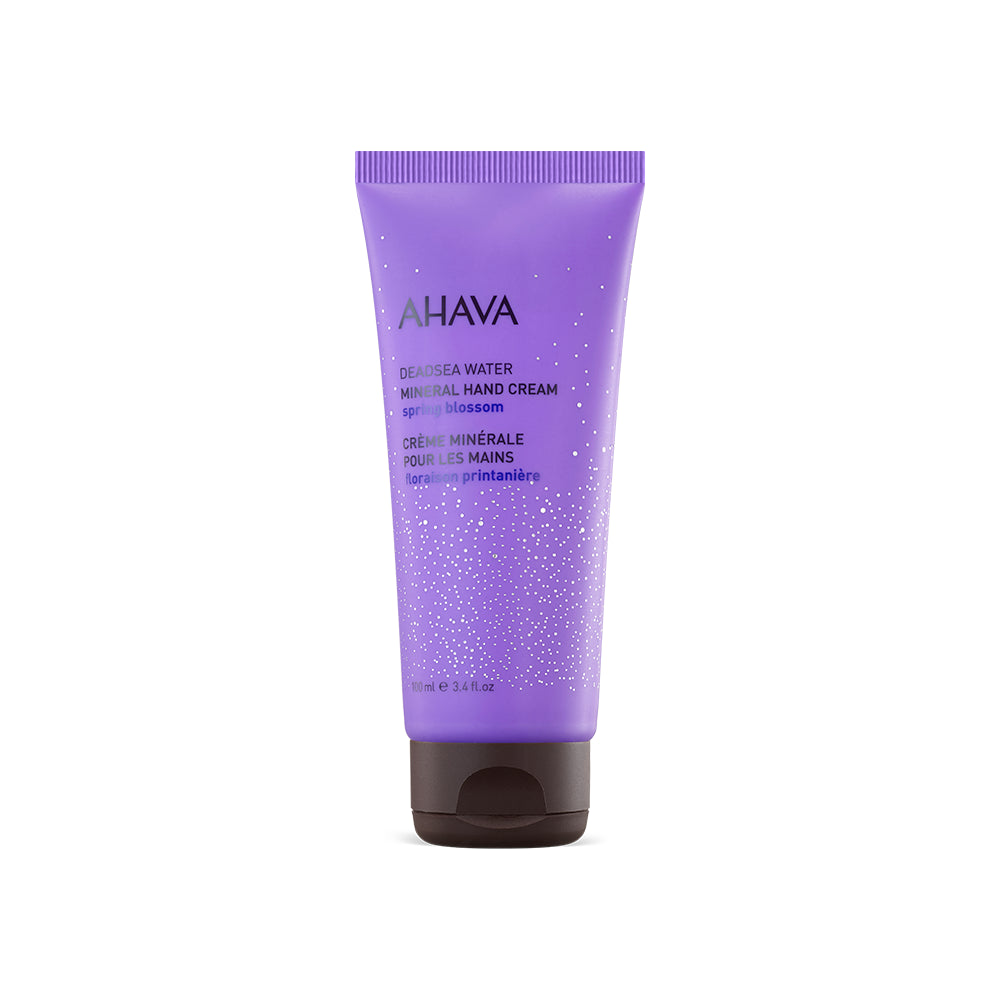 Cremă de mâini pe bază de minerale Spring Blossom Ahava, 100 ml