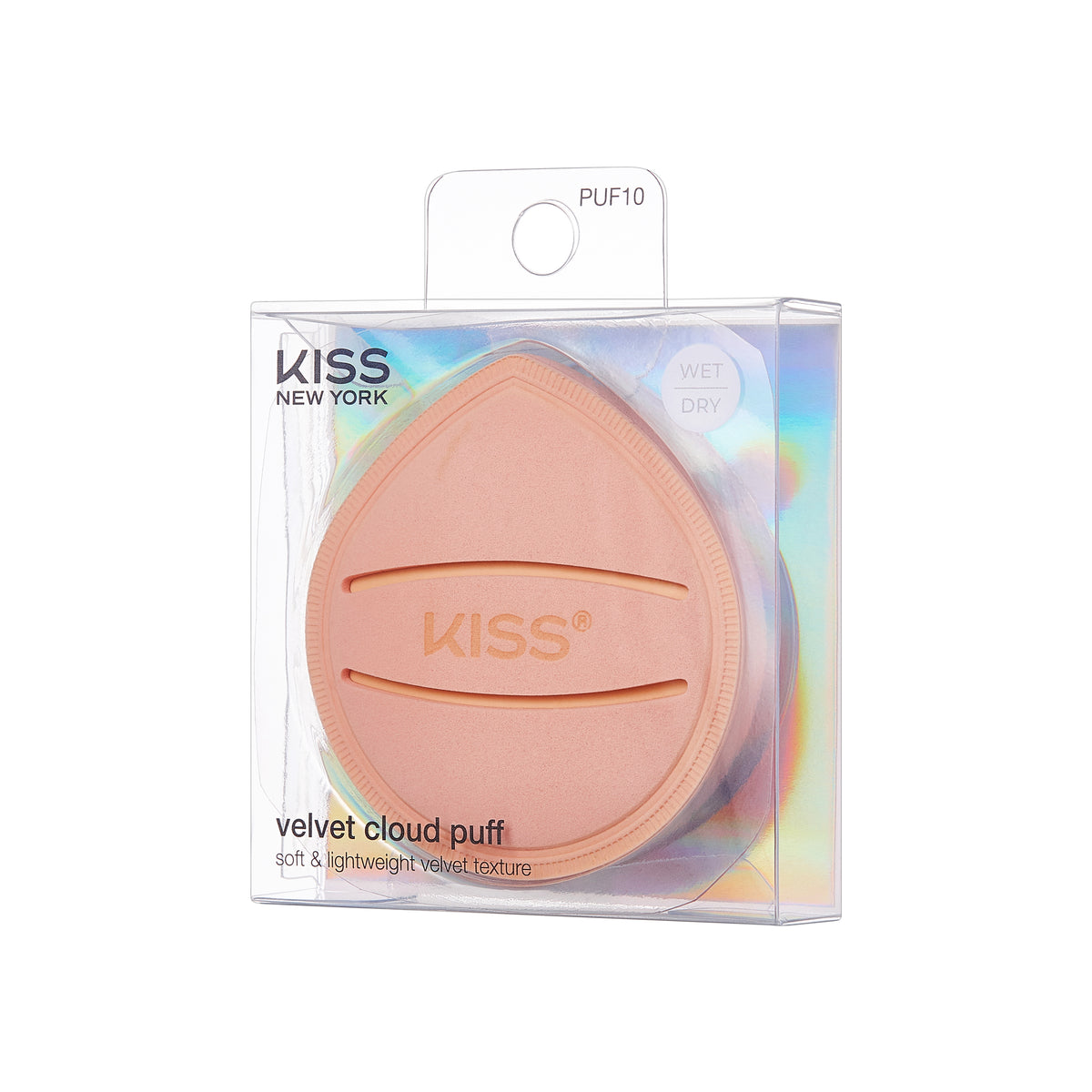 KISS - Puf pudra pentru machiaj Round