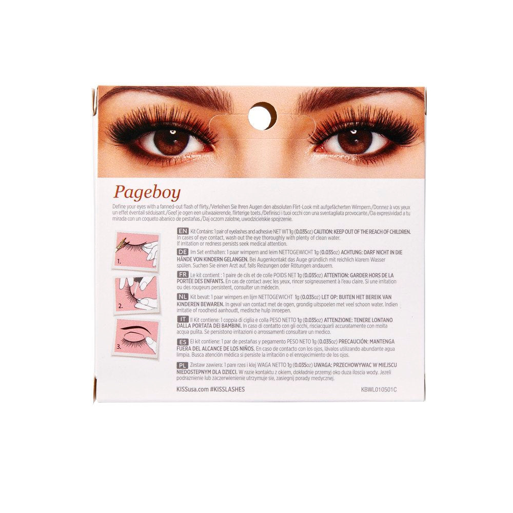 Gene false Blowout Lash, Pageboy