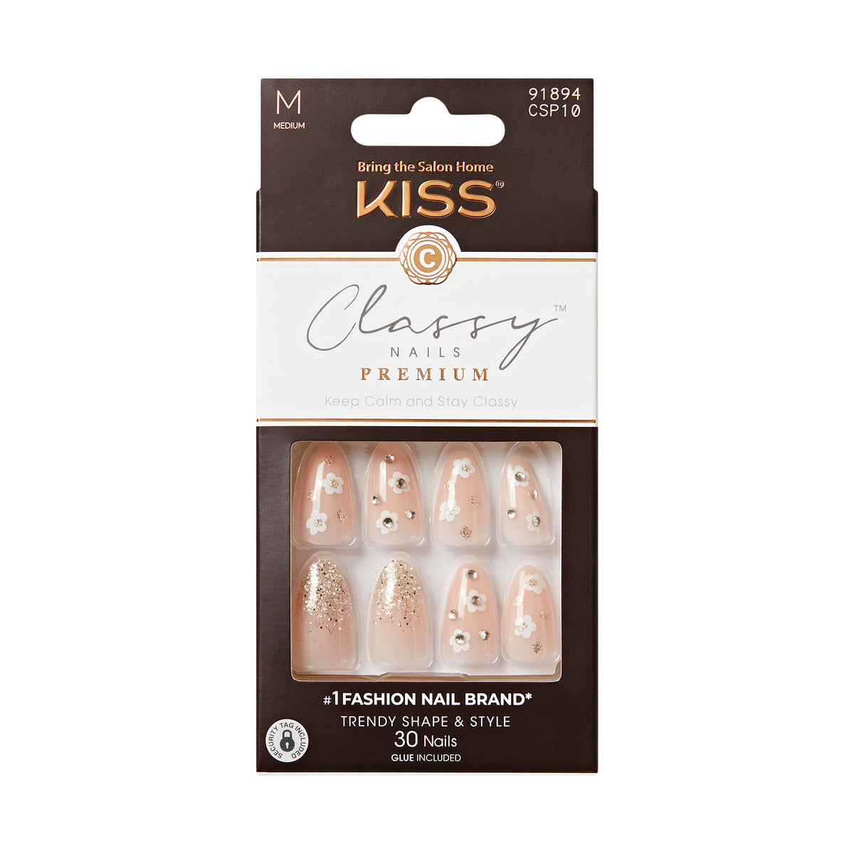 KISS - Unghii false Classy Premium Gleamin