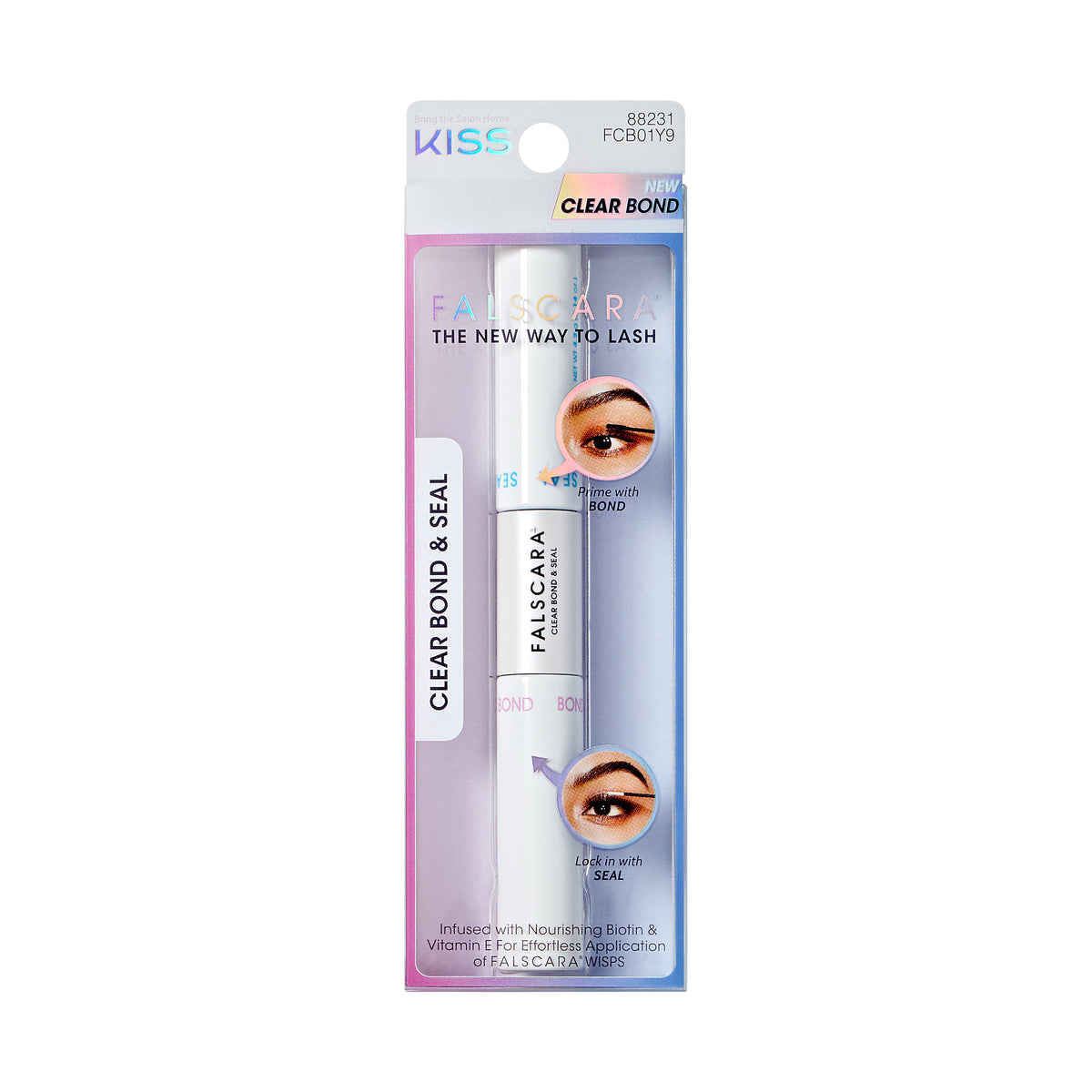 KISS - Gene false Falscara Bond & Seal Clear Bond