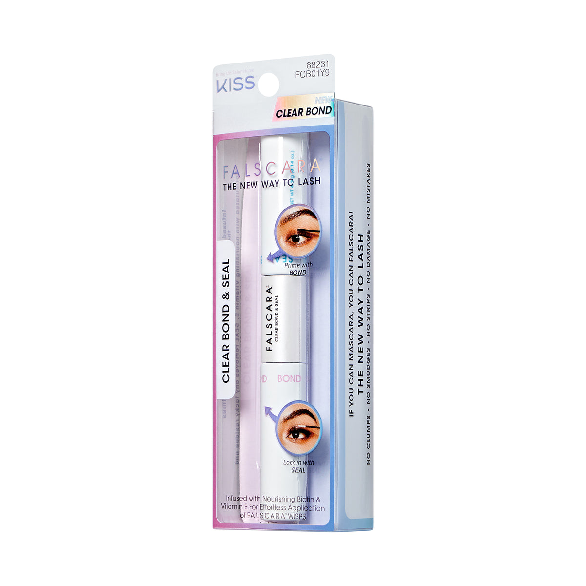 KISS - Gene false Falscara Bond & Seal Clear Bond