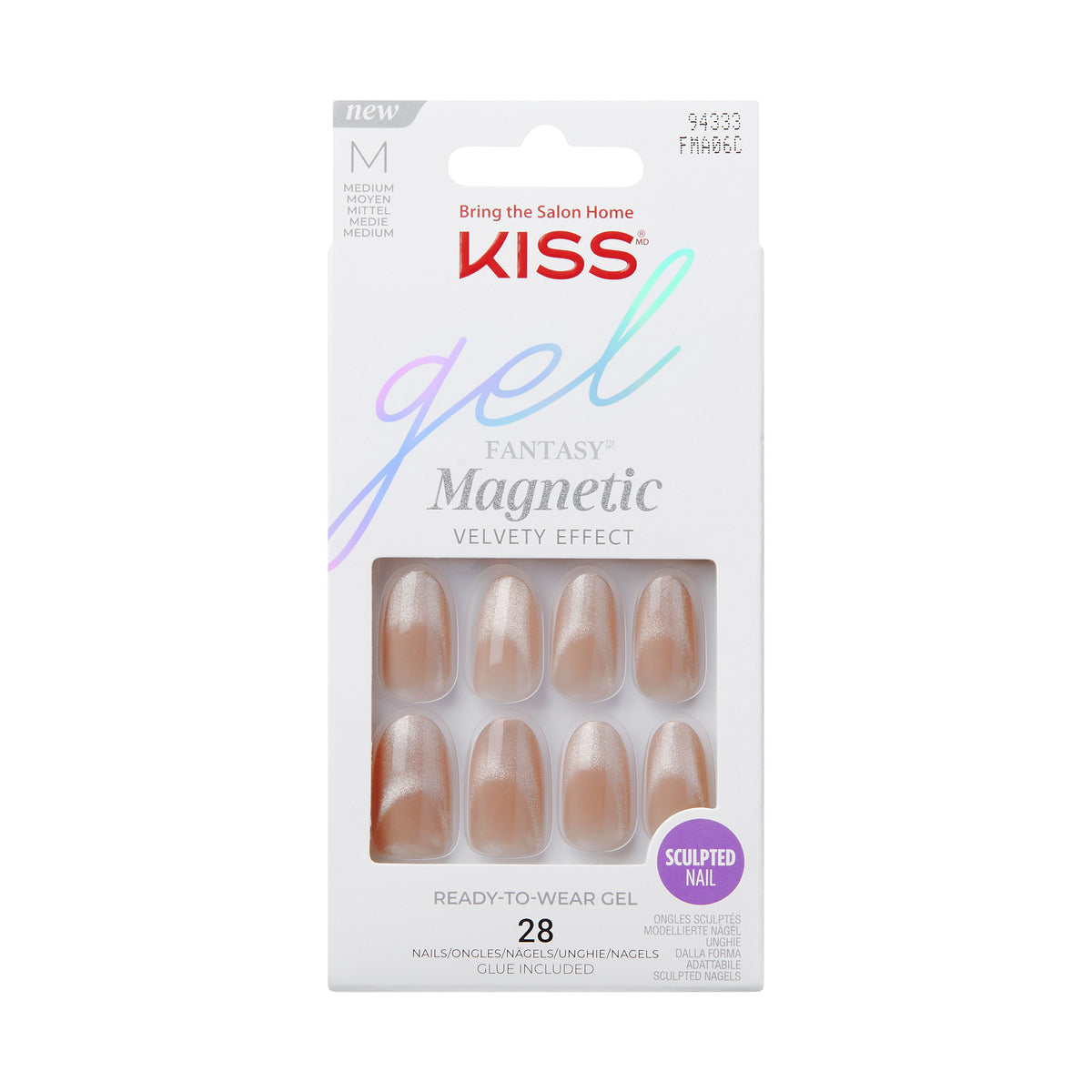 KISS - Unghii false Gel Fantasy Magnetic Drama