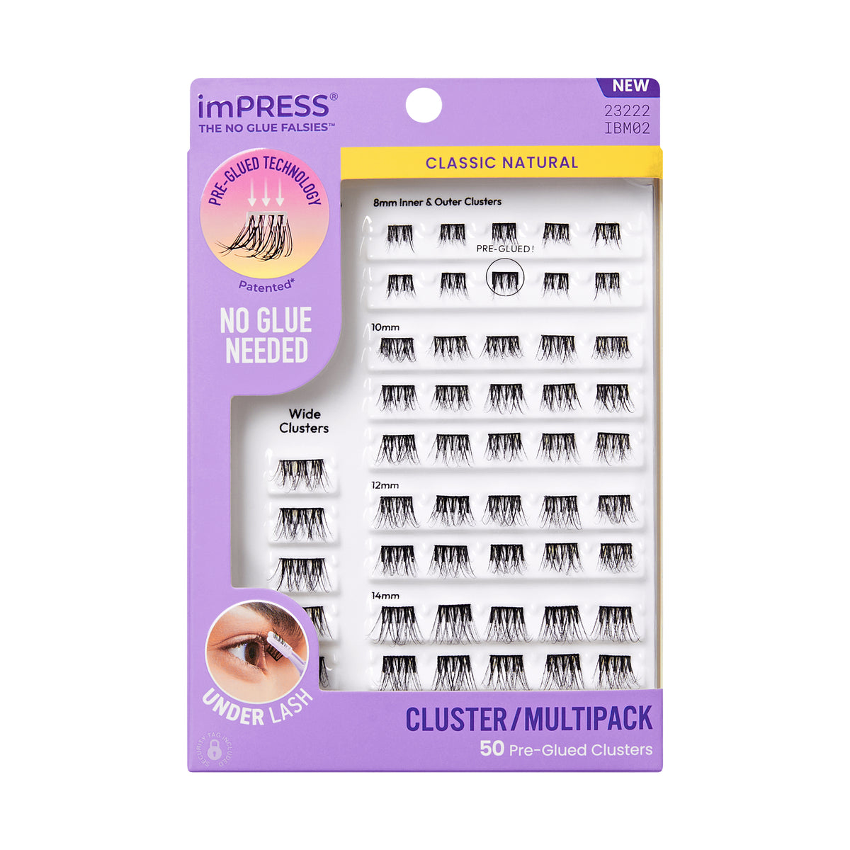 KISS - imPRESS Pre-glued Cluster Multi 02