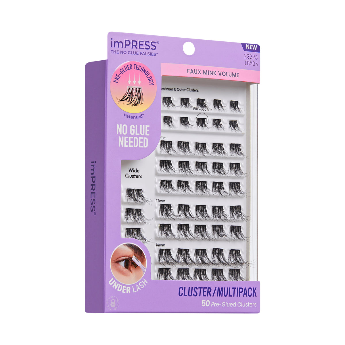 KISS - imPRESS Pre-glued Cluster Multi 05