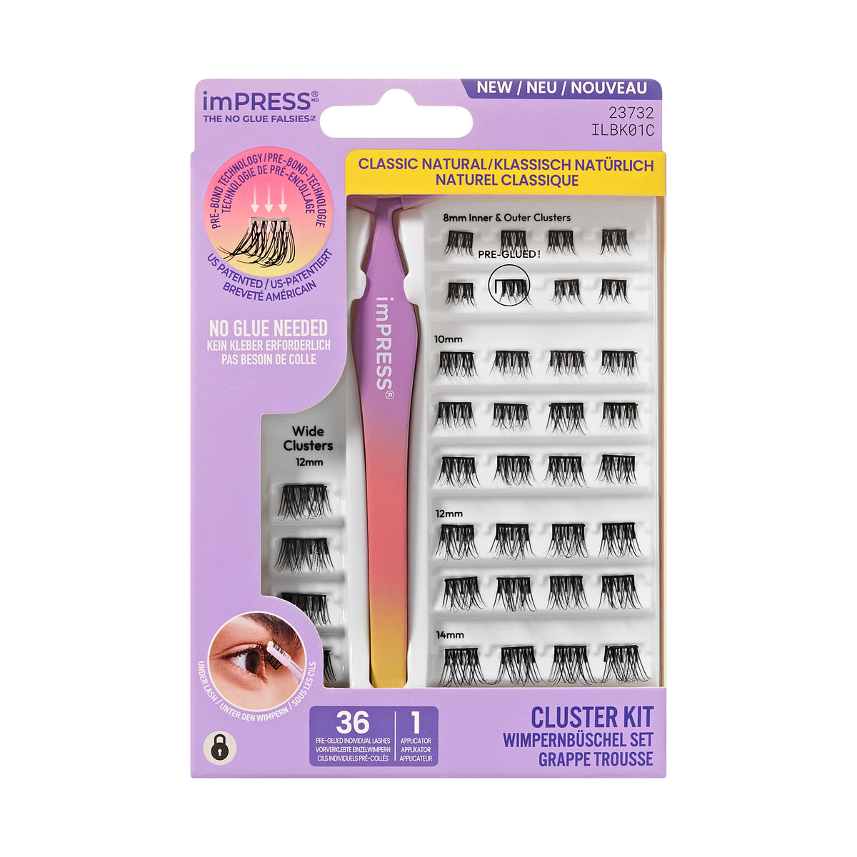 KISS - imPRESS Press-on Falsies Kit 01