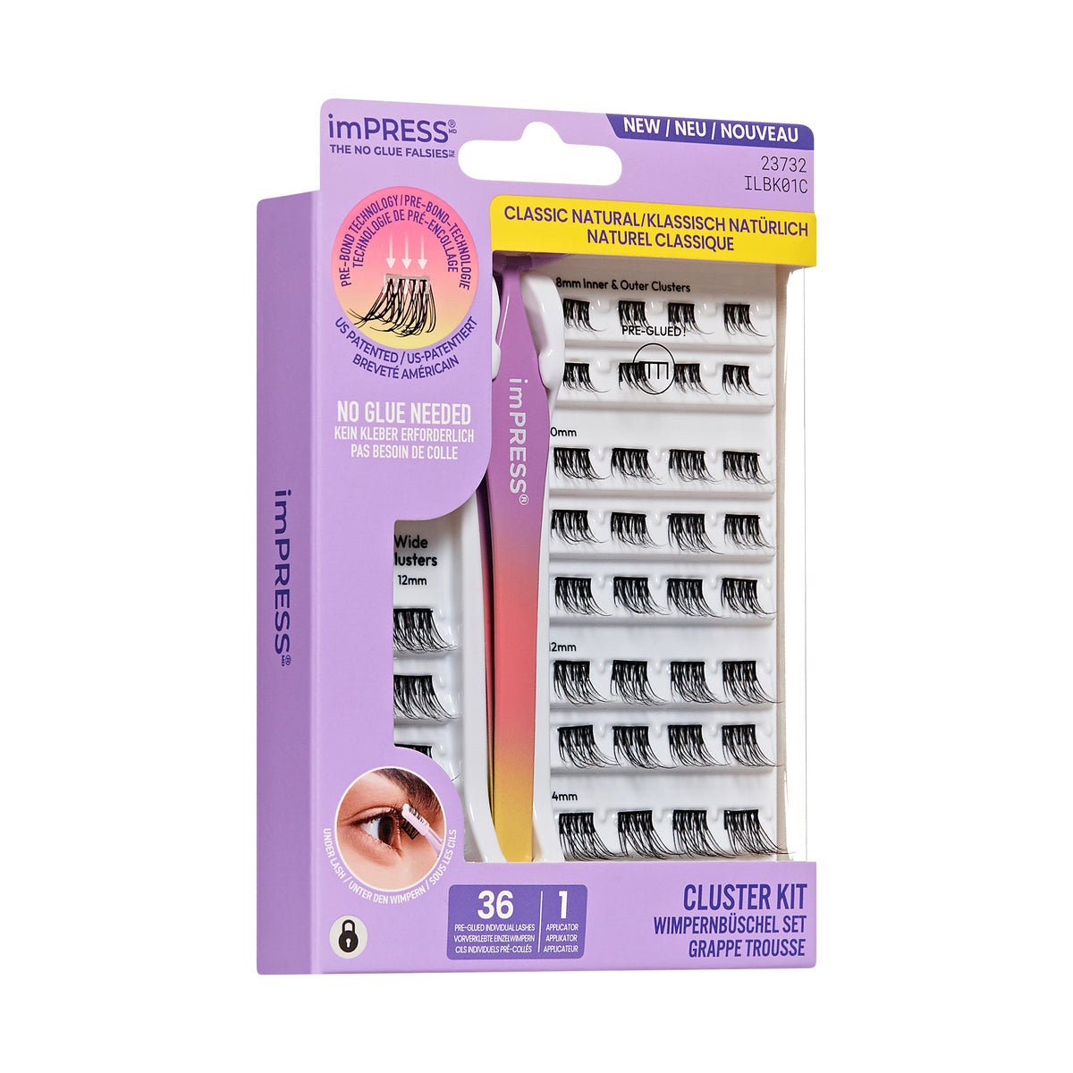 KISS - imPRESS Press-on Falsies Kit 01