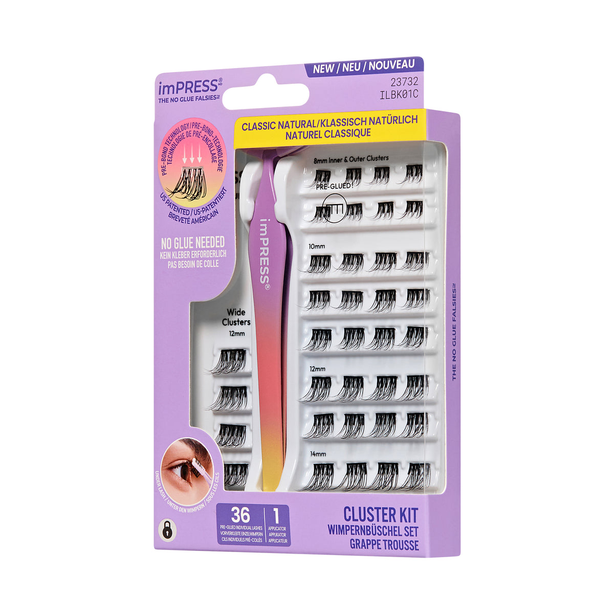 KISS - imPRESS Press-on Falsies Kit 01
