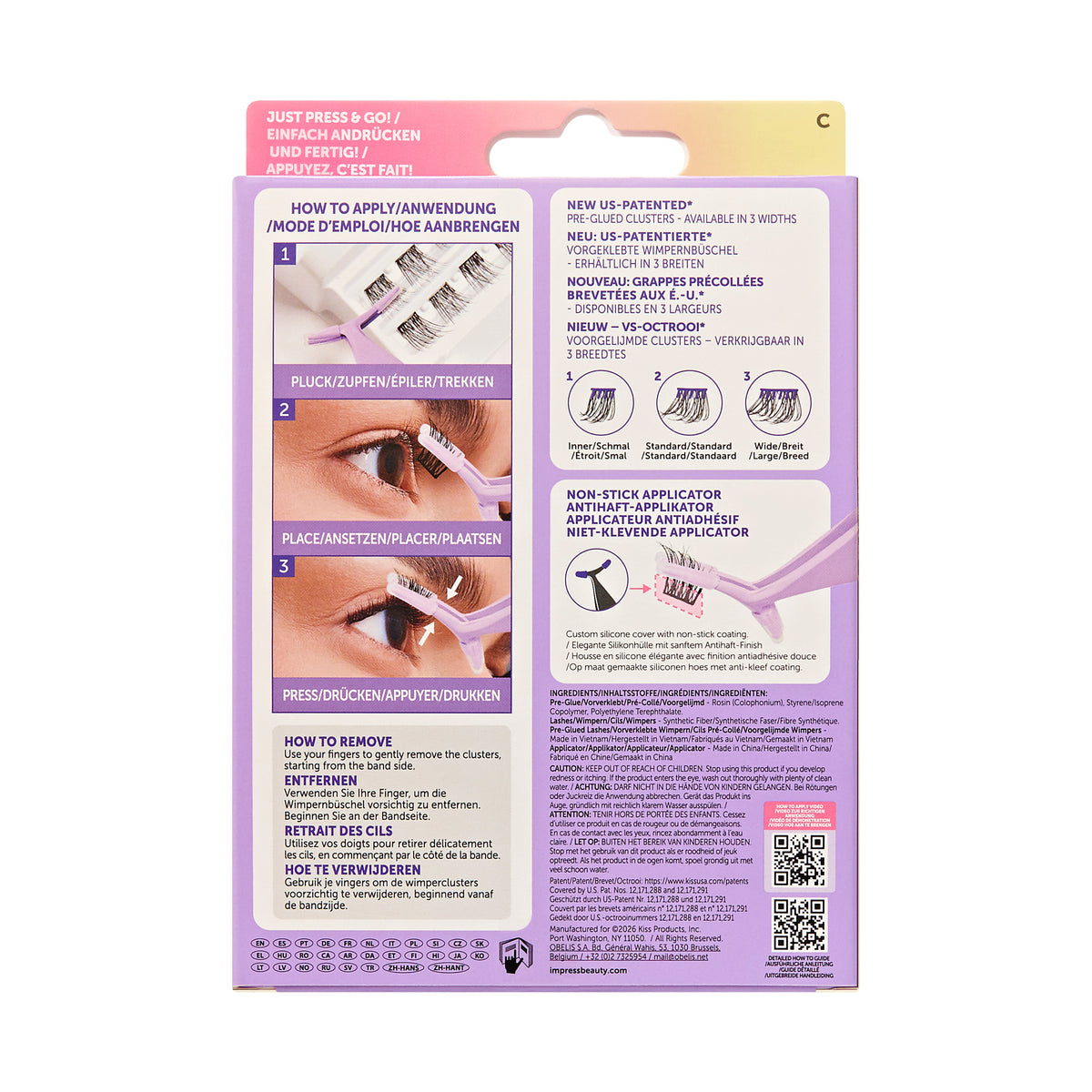 KISS - imPRESS Press-on Falsies Kit 02