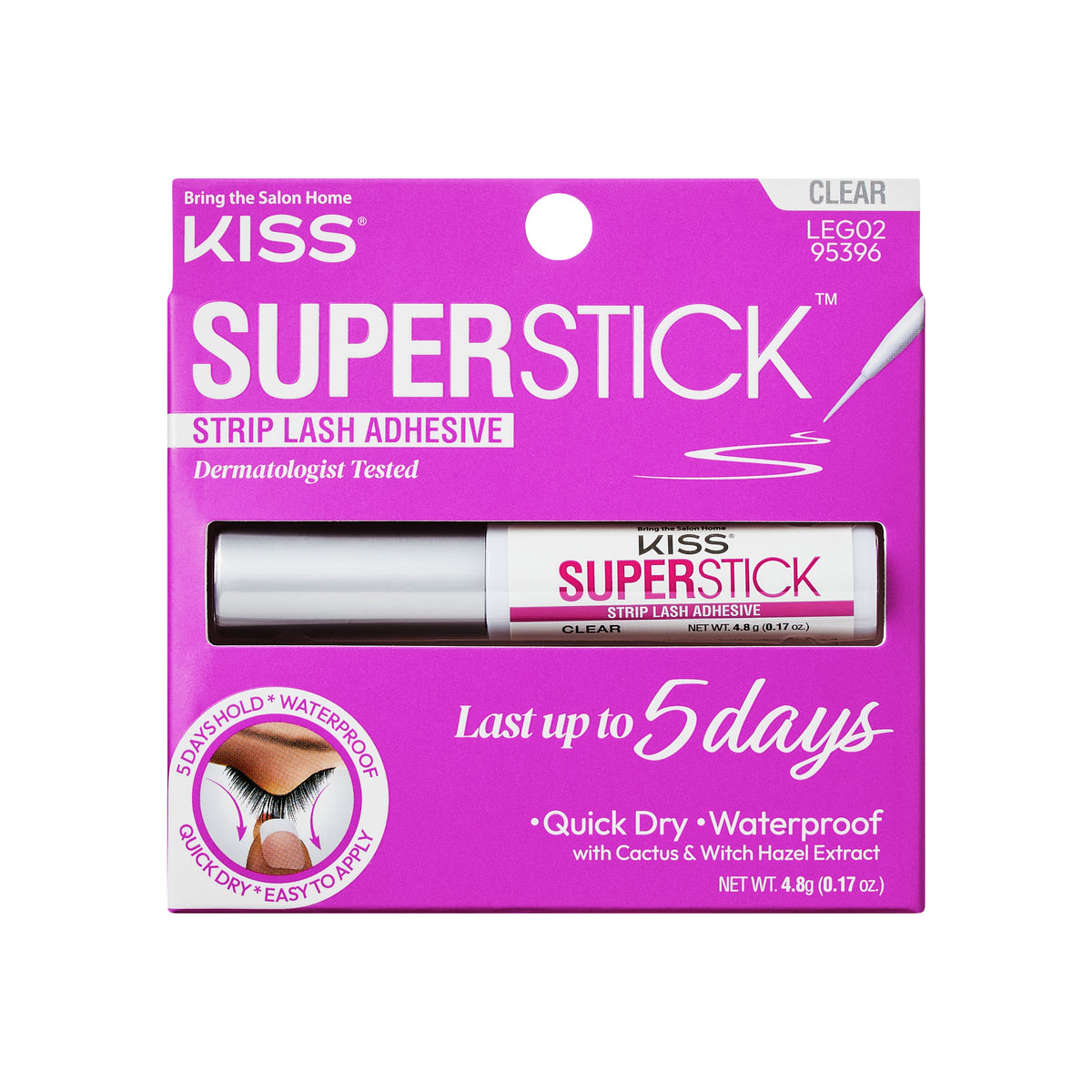 KISS - Adeziv Extended Wear Clear