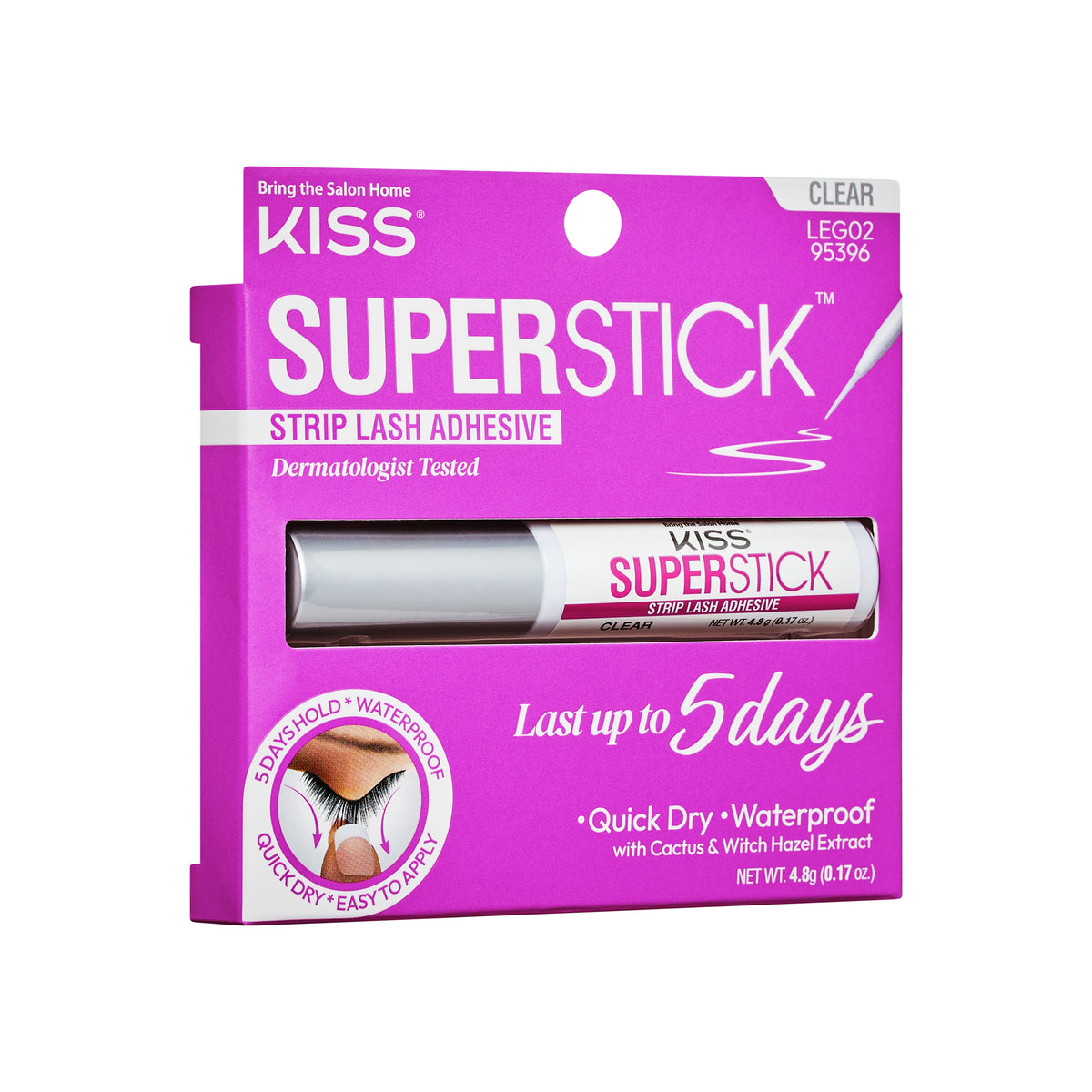 KISS - Adeziv Extended Wear Clear