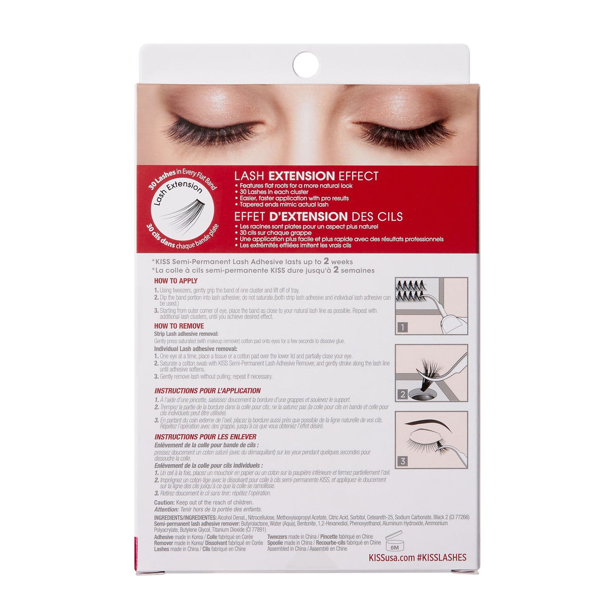Kit Gene false Lash Couture, Little