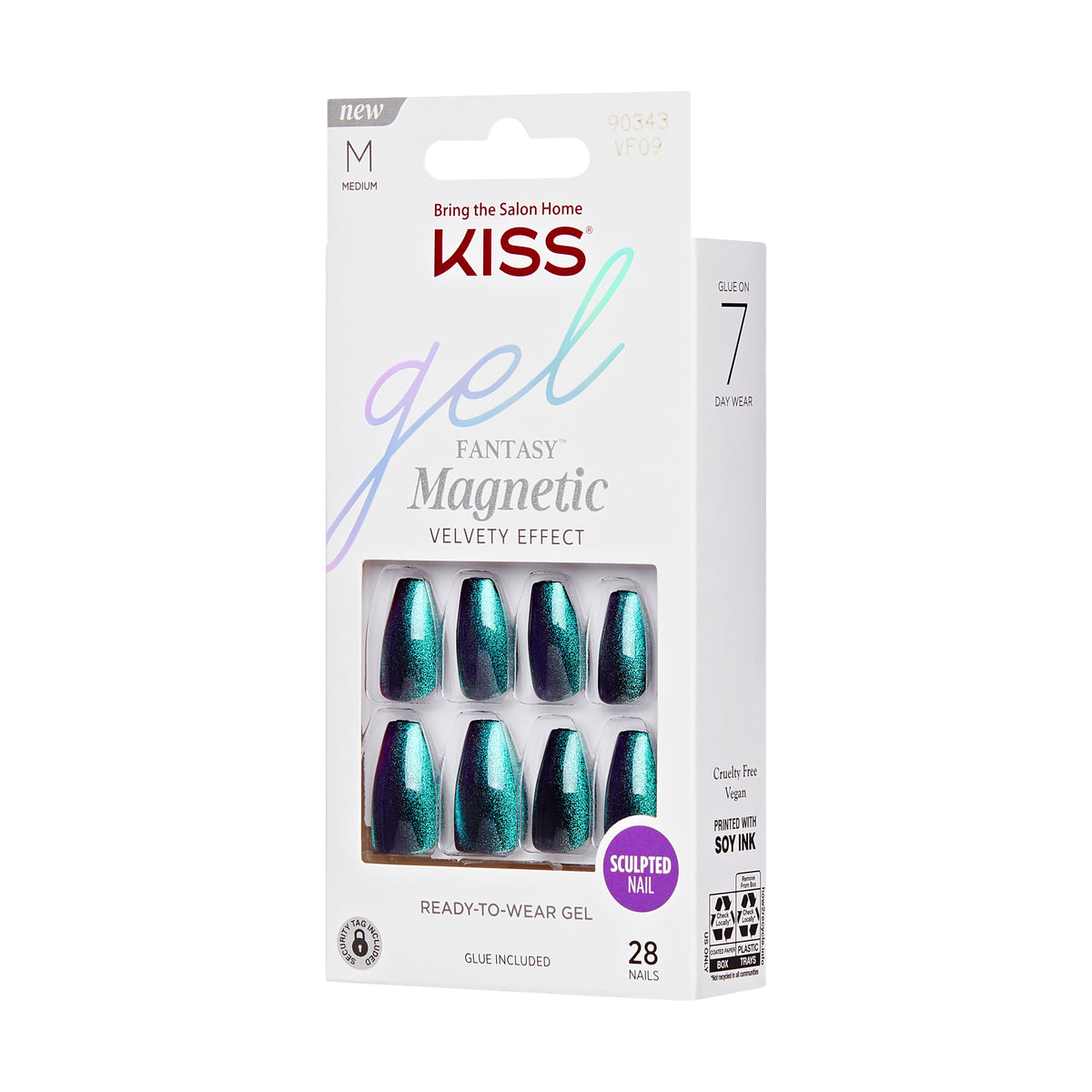 KISS - Unghii false Gel Fantasy Magnetic Chameleon