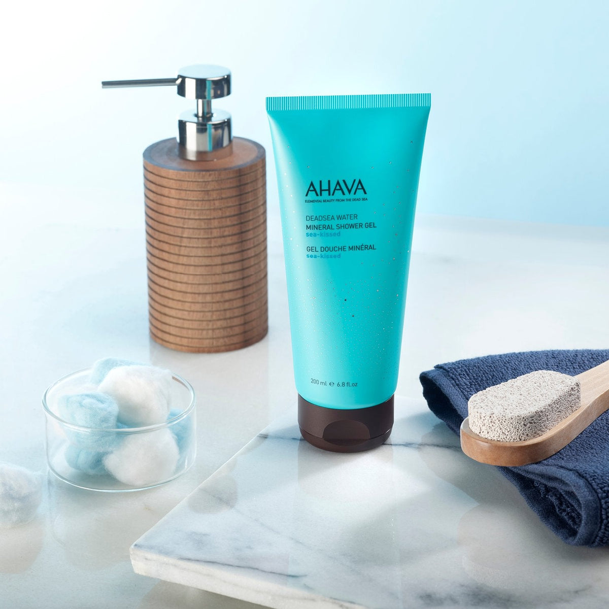 Gel de dus pe baza de minerale Sea Kissed Ahava, 200 ml