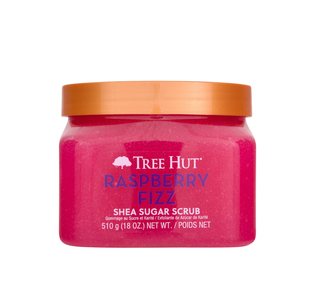 Tree Hut Raspberry Fizz exfoliant corp 510g