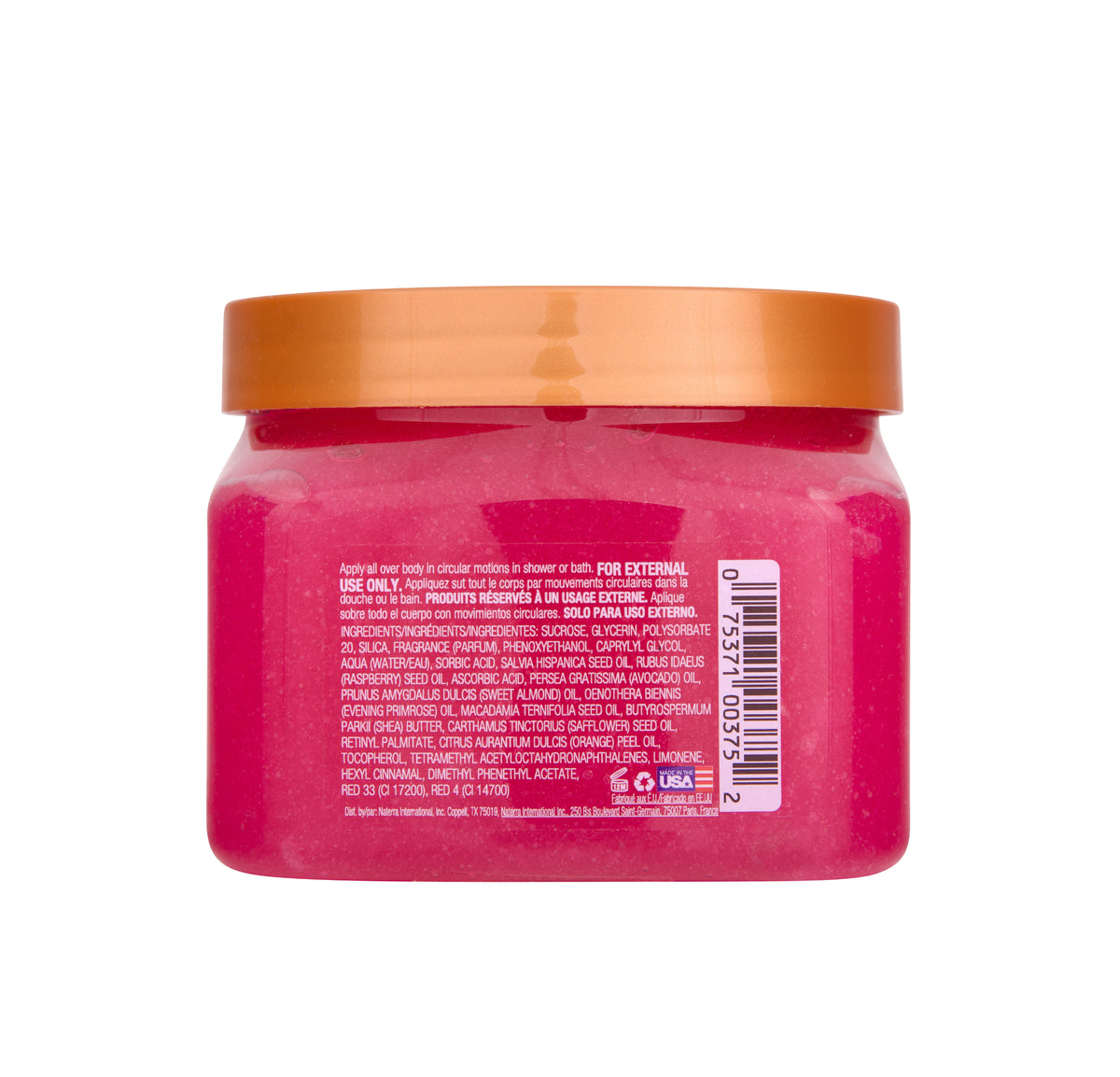 Tree Hut Raspberry Fizz exfoliant corp 510g