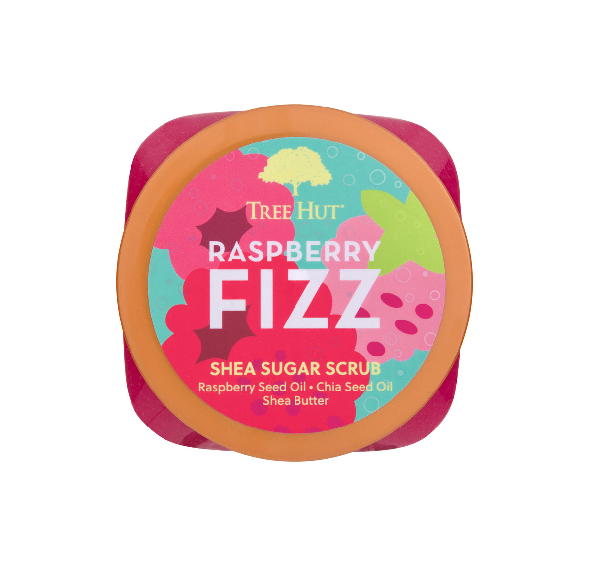 Tree Hut Raspberry Fizz exfoliant corp 510g