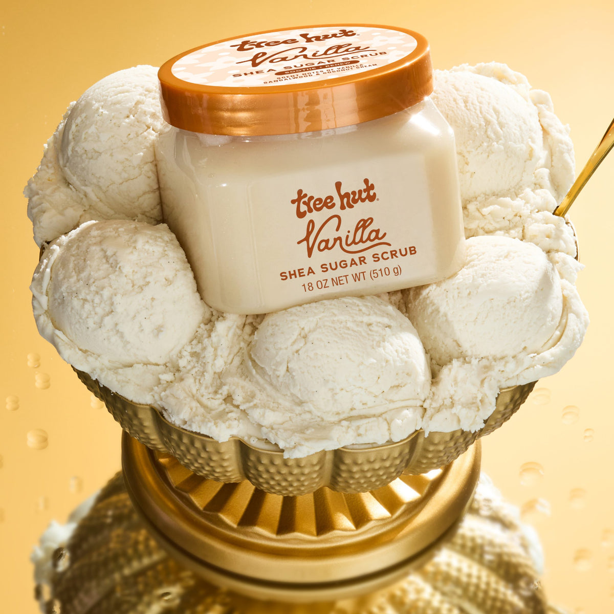 Tree Hut Vanilla Sugar Scrub exfoliant corp, 510g