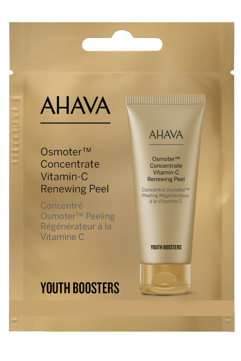 AHAVA - Single use Peeling facial Osmoter Concentrate cu Vitamina C, 8 ml