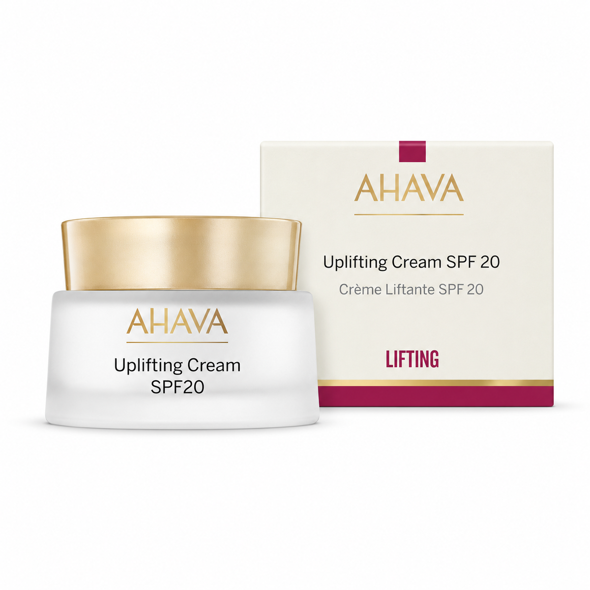 Crema antirid de zi cu SPF 20 Uplift Ahava, 50 ml